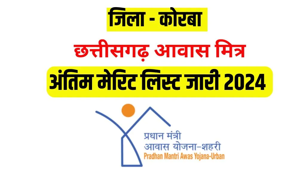 Korba CG Awas Mitra Final Selection List 2024